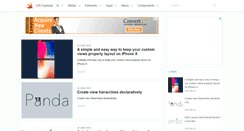 Desktop Screenshot of iosexample.com